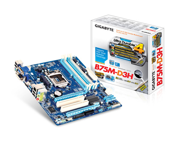 自作デスクトップPC GIGABYTE GA-B75M-D3H - デスクトップ型PC